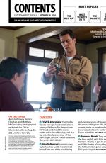 ANNE HATHAWAY and JESSICA CHASTAIN in Entertainment Weekly Magazine, October 2014 Issue