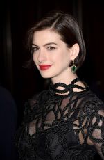 ANNE HATHAWAY at 2014 American Cinematheque Award in Beverly Hills