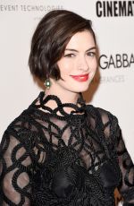 ANNE HATHAWAY at 2014 American Cinematheque Award in Beverly Hills