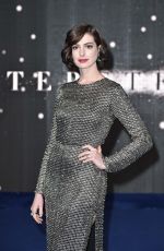 ANNE HATHAWAY at Interstella Premiere at Odeon Leicester Square in London