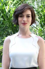 ANNE HATHAWAY at Interstellar Press Conference in West Hollywood