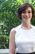 ANNE HATHAWAY at Interstellar Press Conference in West Hollywood