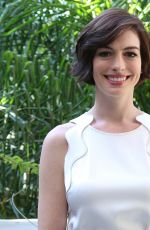 ANNE HATHAWAY at Interstellar Press Conference in West Hollywood