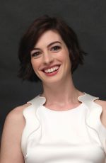 ANNE HATHAWAY at Interstellar Press Conference in West Hollywood