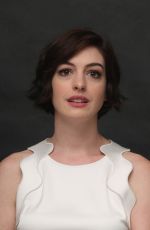 ANNE HATHAWAY at Interstellar Press Conference in West Hollywood
