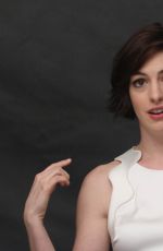 ANNE HATHAWAY at Interstellar Press Conference in West Hollywood