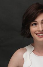 ANNE HATHAWAY at Interstellar Press Conference in West Hollywood