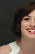 ANNE HATHAWAY at Interstellar Press Conference in West Hollywood