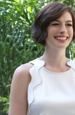 ANNE HATHAWAY at Interstellar Press Conference in West Hollywood