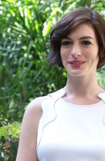 ANNE HATHAWAY at Interstellar Press Conference in West Hollywood