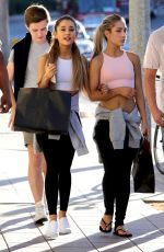 ARIANA GRANDE and Friends Out and About in Los Angeles 0410