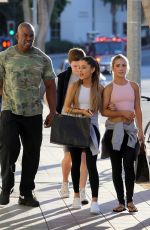 ARIANA GRANDE and Friends Out and About in Los Angeles 0410