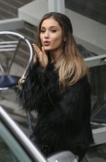 ARIANA GRANDE Leaves a Studio in London