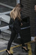 ARIANA GRANDE Leaves a Studio in London