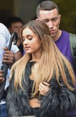 ARIANA GRANDE Leaves a Studio in London