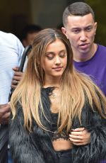 ARIANA GRANDE Leaves a Studio in London
