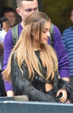 ARIANA GRANDE Leaves a Studio in London