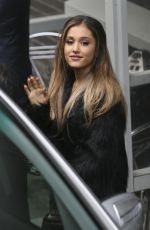 ARIANA GRANDE Leaves a Studio in London