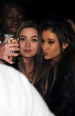 ARIANA GRANDE Leaves NRJ Radio Studios in Paris