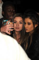 ARIANA GRANDE Leaves NRJ Radio Studios in Paris