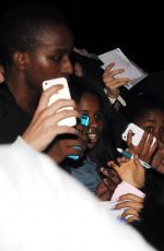 ARIANA GRANDE Leaves NRJ Radio Studios in Paris