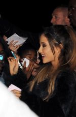 ARIANA GRANDE Leaves NRJ Radio Studios in Paris