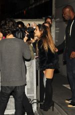 ARIANA GRANDE Leaves NRJ Radio Studios in Paris