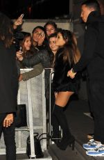 ARIANA GRANDE Leaves NRJ Radio Studios in Paris