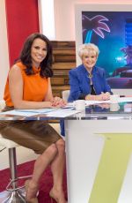 ARIANA GRANDE on the Set of Loose Women on ITV in London