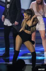 ARIANA GRANDE Performs at Swedish Idol in Stockholm