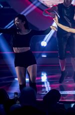 ARIANA GRANDE Performs at Swedish Idol in Stockholm