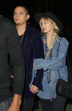 ASHLEE SIMPSON Arrives at Gracias Madre Restaurant in West Hollywood