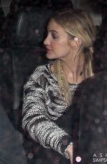 ASHLEE SIMPSON Arrives at Mr Chow