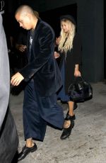 ASHLEE SIMPSON Arrives at Warwick Nightclub in Hollywood