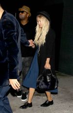 ASHLEE SIMPSON Arrives at Warwick Nightclub in Hollywood