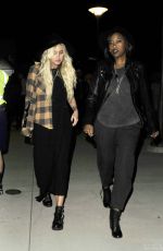 ASHLEE SIMPSON at Sam Smith Concert in Los Angeles