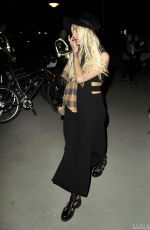ASHLEE SIMPSON at Sam Smith Concert in Los Angeles
