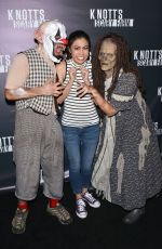 ASHLEY ARGOTA at Knott’s Scary Farm Openingh Night in Buena Park