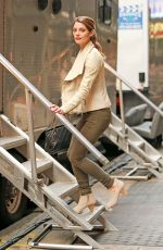 ASHLEY GREENE on the Set of Urge in New York