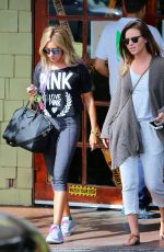 ASHLEY TISDALE at Coral Tree Cafe in Los Angeles