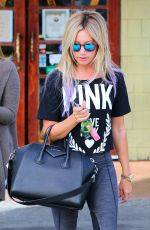 ASHLEY TISDALE at Coral Tree Cafe in Los Angeles