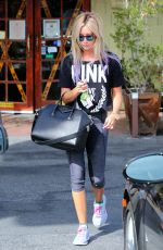 ASHLEY TISDALE at Coral Tree Cafe in Los Angeles