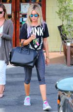 ASHLEY TISDALE at Coral Tree Cafe in Los Angeles