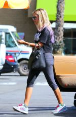 ASHLEY TISDALE at Coral Tree Cafe in Los Angeles