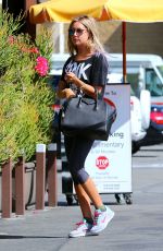 ASHLEY TISDALE at Coral Tree Cafe in Los Angeles