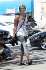 ASHLEY TISDALE in Tights Leaves Pilates Class in Los Angeles 3009