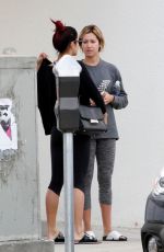 ASHLEY TISDALE Leaves a Gym in Los Angeles 1610