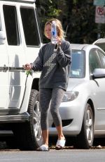 ASHLEY TISDALE Leaves a Gym in Los Angeles 1610
