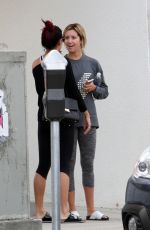 ASHLEY TISDALE Leaves a Gym in Los Angeles 1610