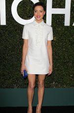 AUBREY PLAZA at Michael Kors Launch of Claiborne Swanson Frank